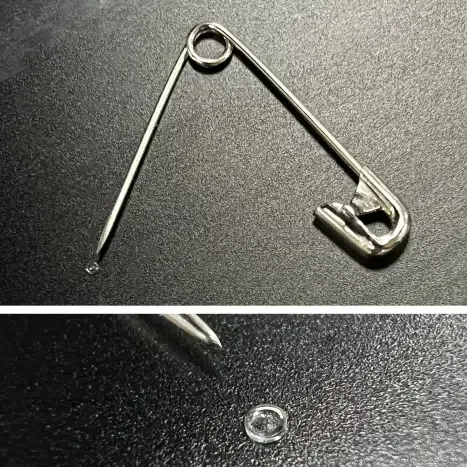 Optic Lens Smaller than Point of Safety Pin