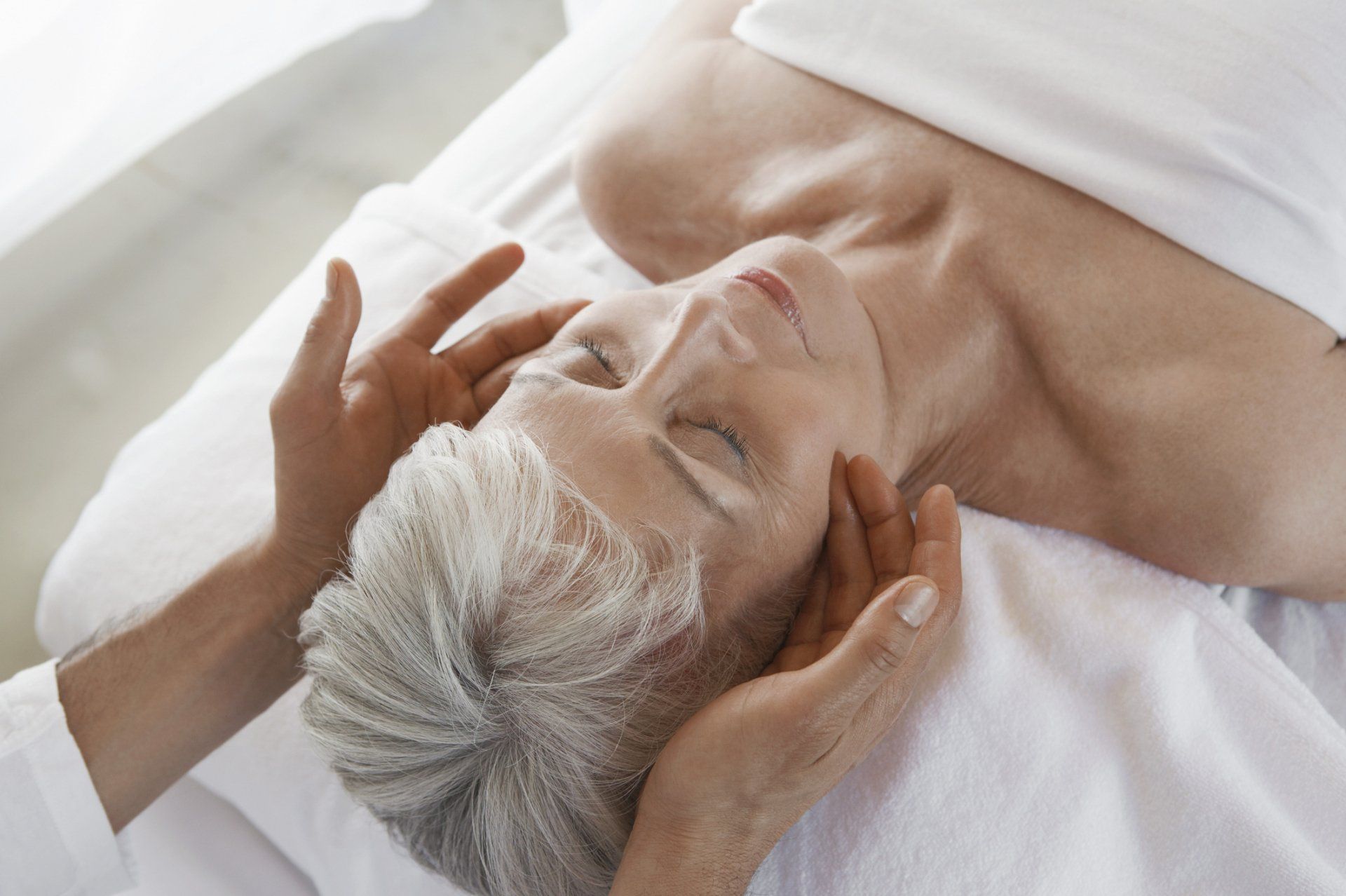 Chiropractic - Woman Receiving a neck massage in Keene, NH