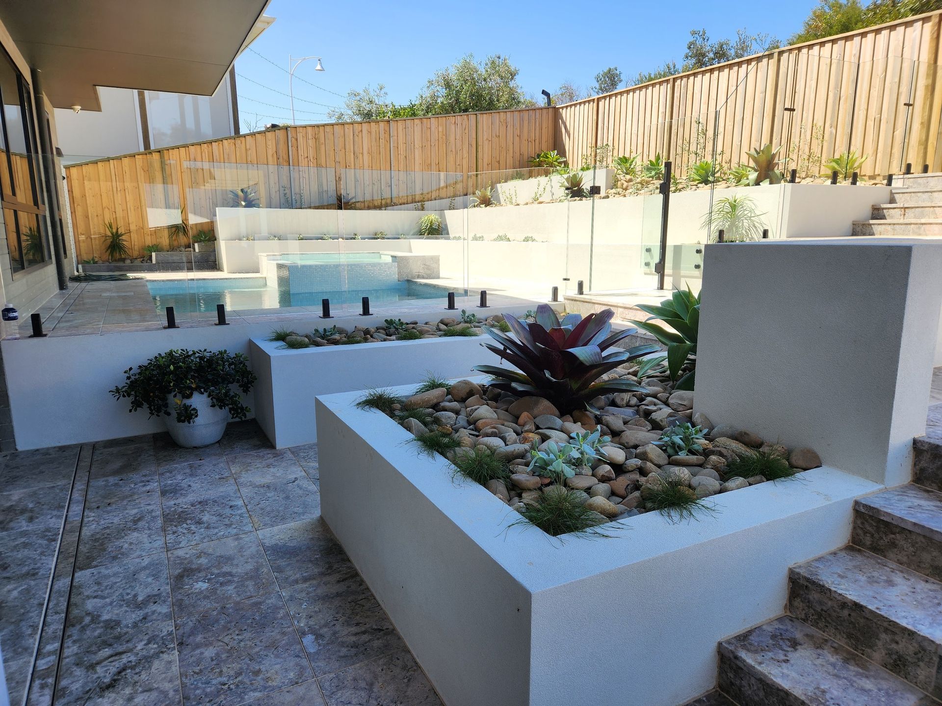 A Multi-level Outdoor Space With a Pool — Total Perfection In Avoca Beach, NSW