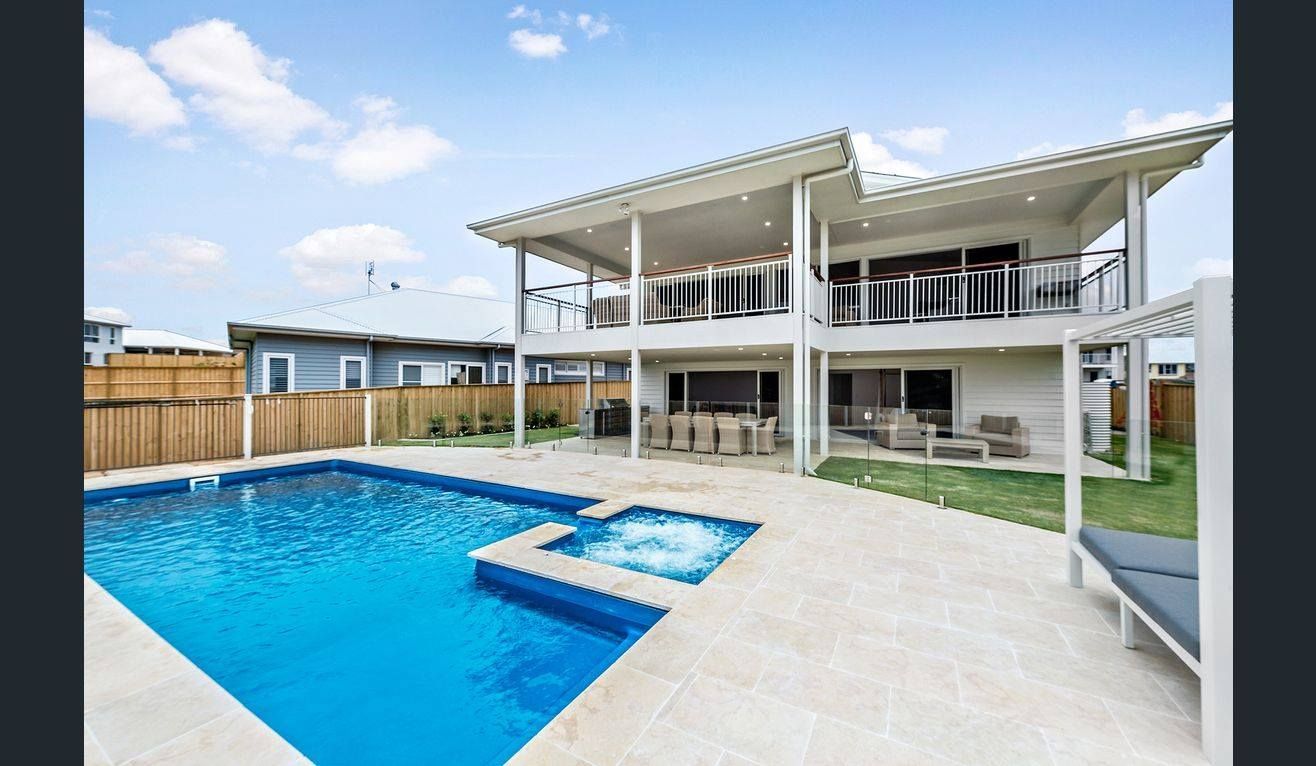 Two-Storey House With a Pool and Spa — Total Perfection In Erina, NSW