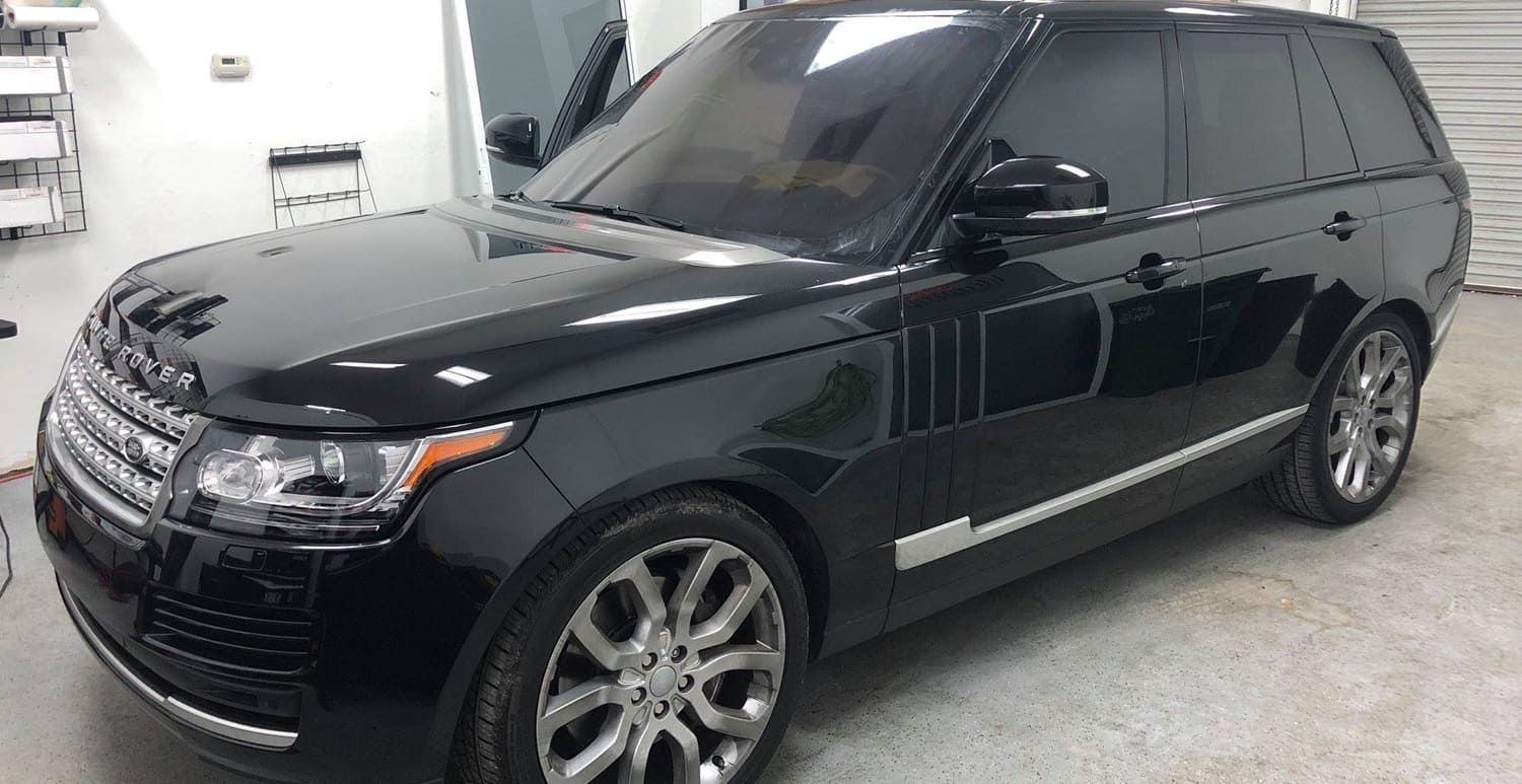 Professional window tinting services