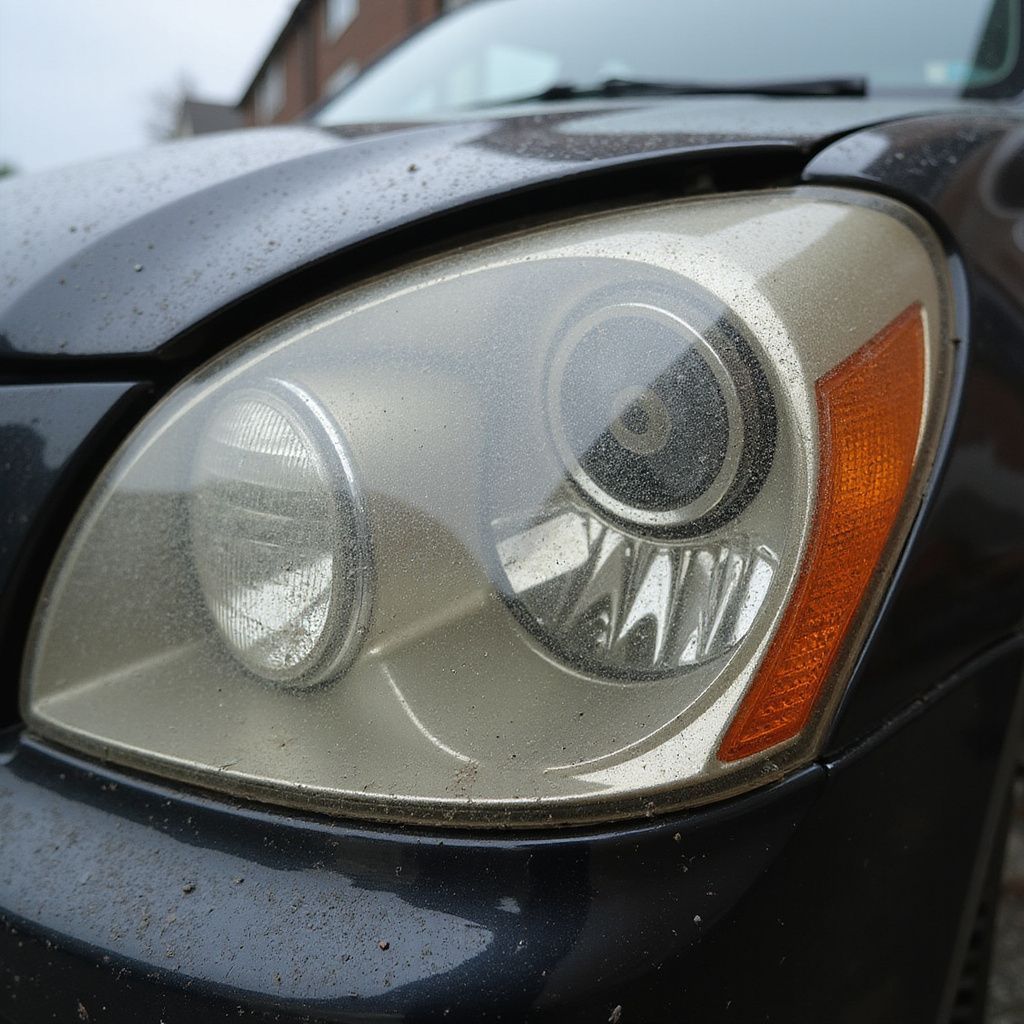 automotive headlight polishing