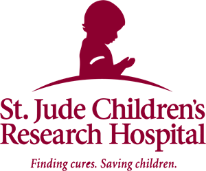 A logo for st. jude children 's research hospital