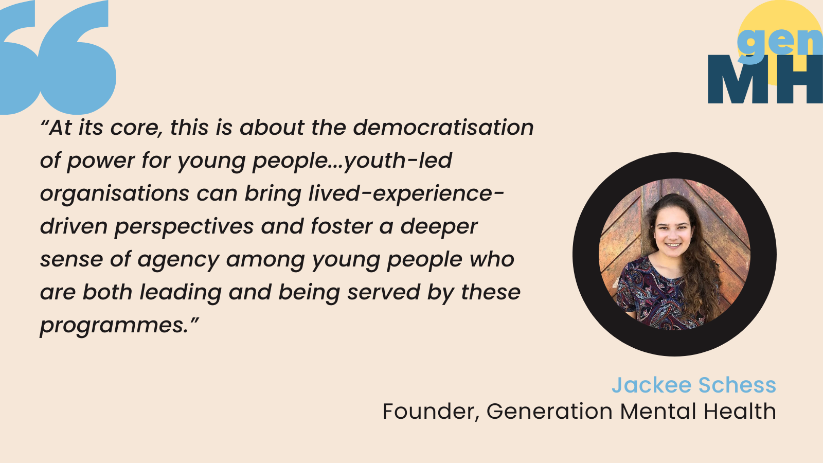 youth reimagining mental heath panel