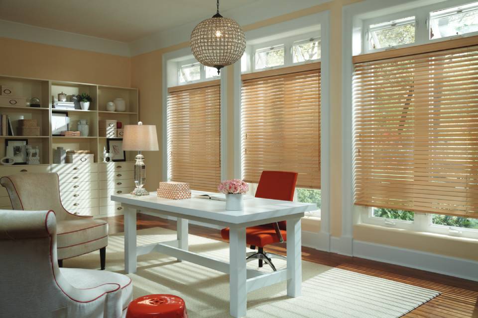 Hunter Douglas Parkland® Wood Blinds St. Louis Park, Minnesota (MN) PowerView Automation, decorating with elegance