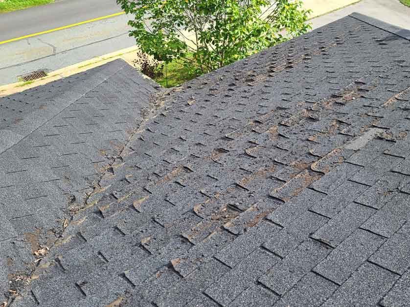 Shingle Cracks and Splits