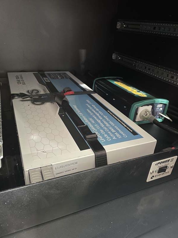 A box with a blue label that says ' a ' on it