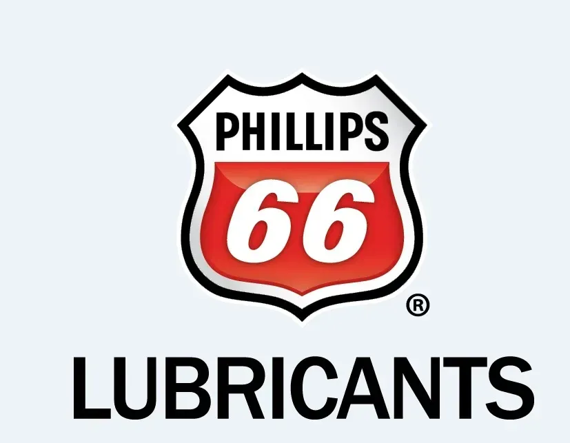 The logo for phillips 66 lubricants.