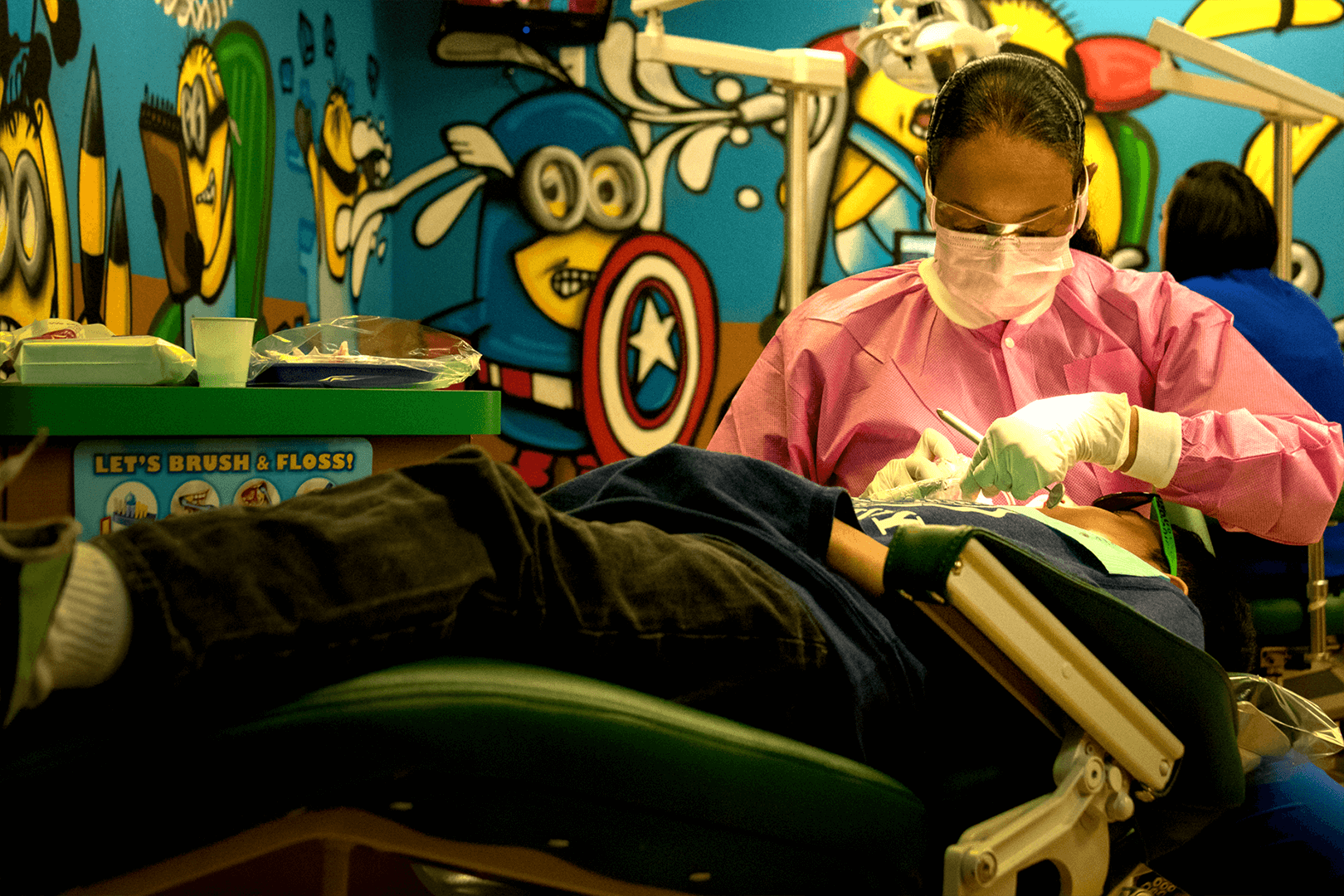 Kids — Dentist with Patient  in San Antonio, TX