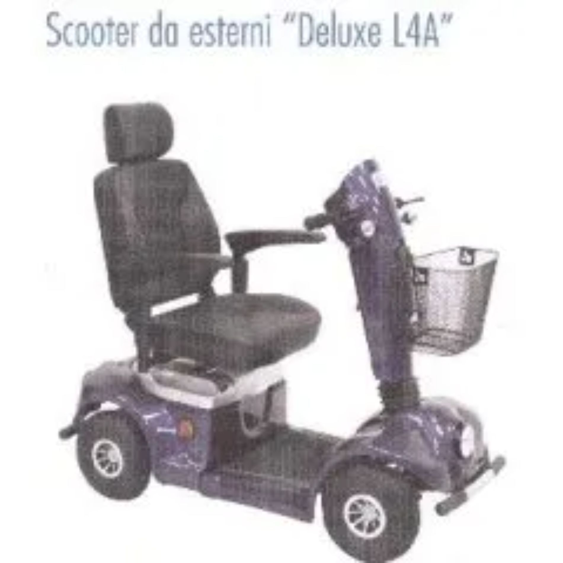 scooter da esterni Deluxe L4A