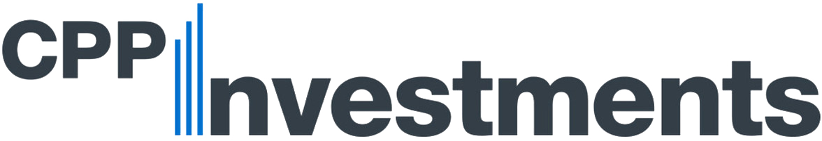 the logo for cpp investments is shown on a white background .