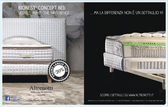 Biorest Concept Bed di Altrenotti