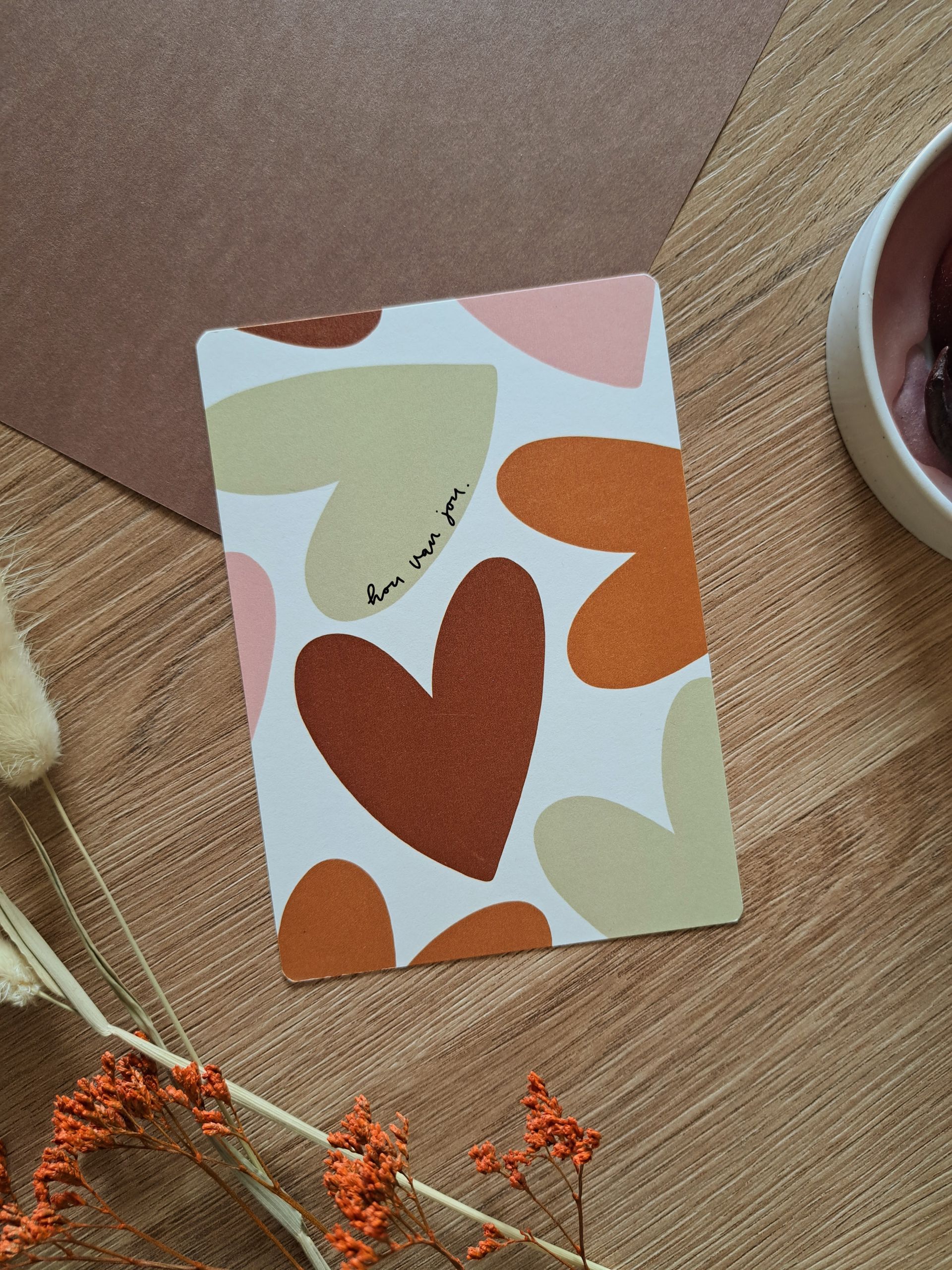 kaart ik hou van jou