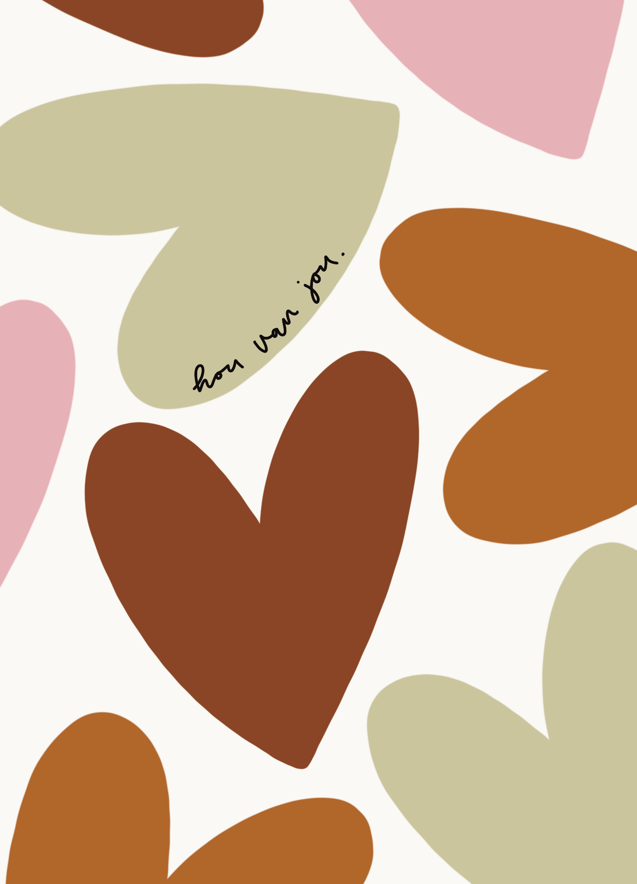 kaart ik hou van jou