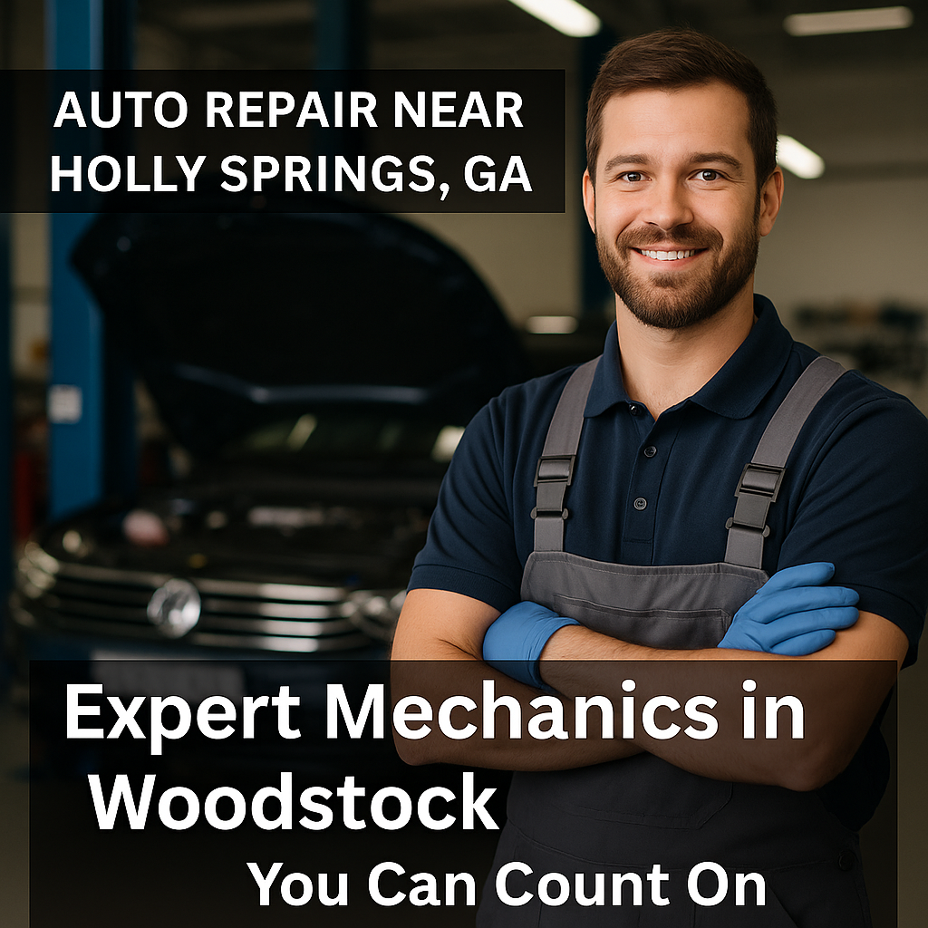 Need auto repair near Holly Springs, GA? Visit our trusted mechanics in Woodstock for honest service