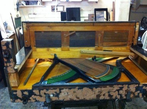 interno di un pianoforte