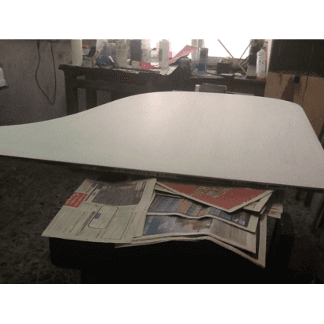 coperchio pianoforte a coda bianco