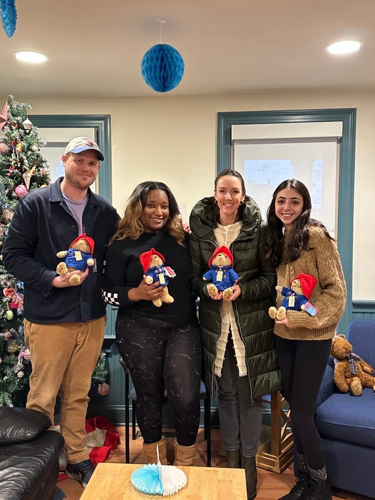 Seen here is GAR EVP, Stacey Loh delivering gifts for children at Kids In Crisis.