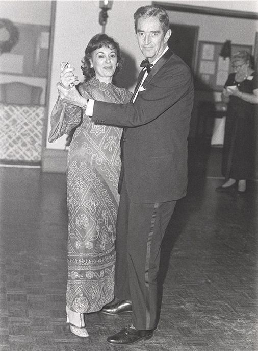 Jack Carrott and Dot Wood 1974
