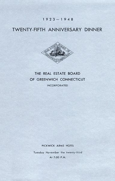 twenty-fifth anniversary dinner 1932-1948