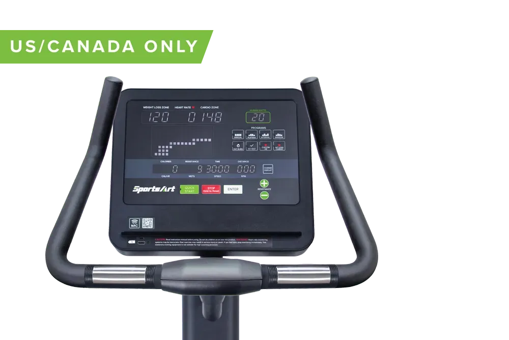 SportsArt C565U Upright Cycle $2,099