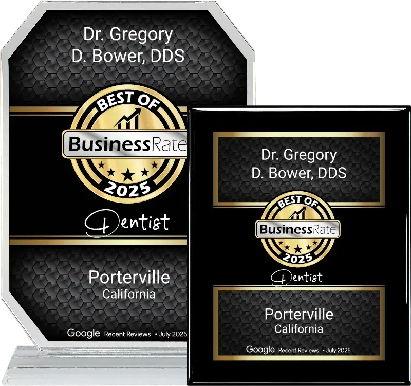 Awards for Dr. Gregory D. Bower, DDS, 