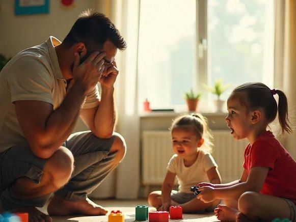 Columbus OH parent stressed out with his kids driving him nuts with toys everywhere all over the house