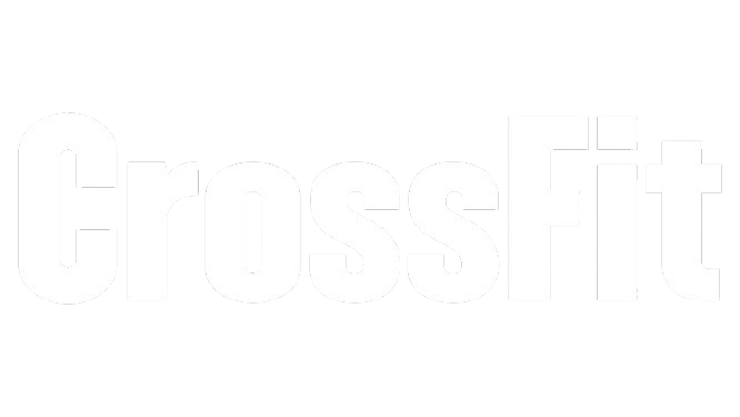 CrossFit logo in white.