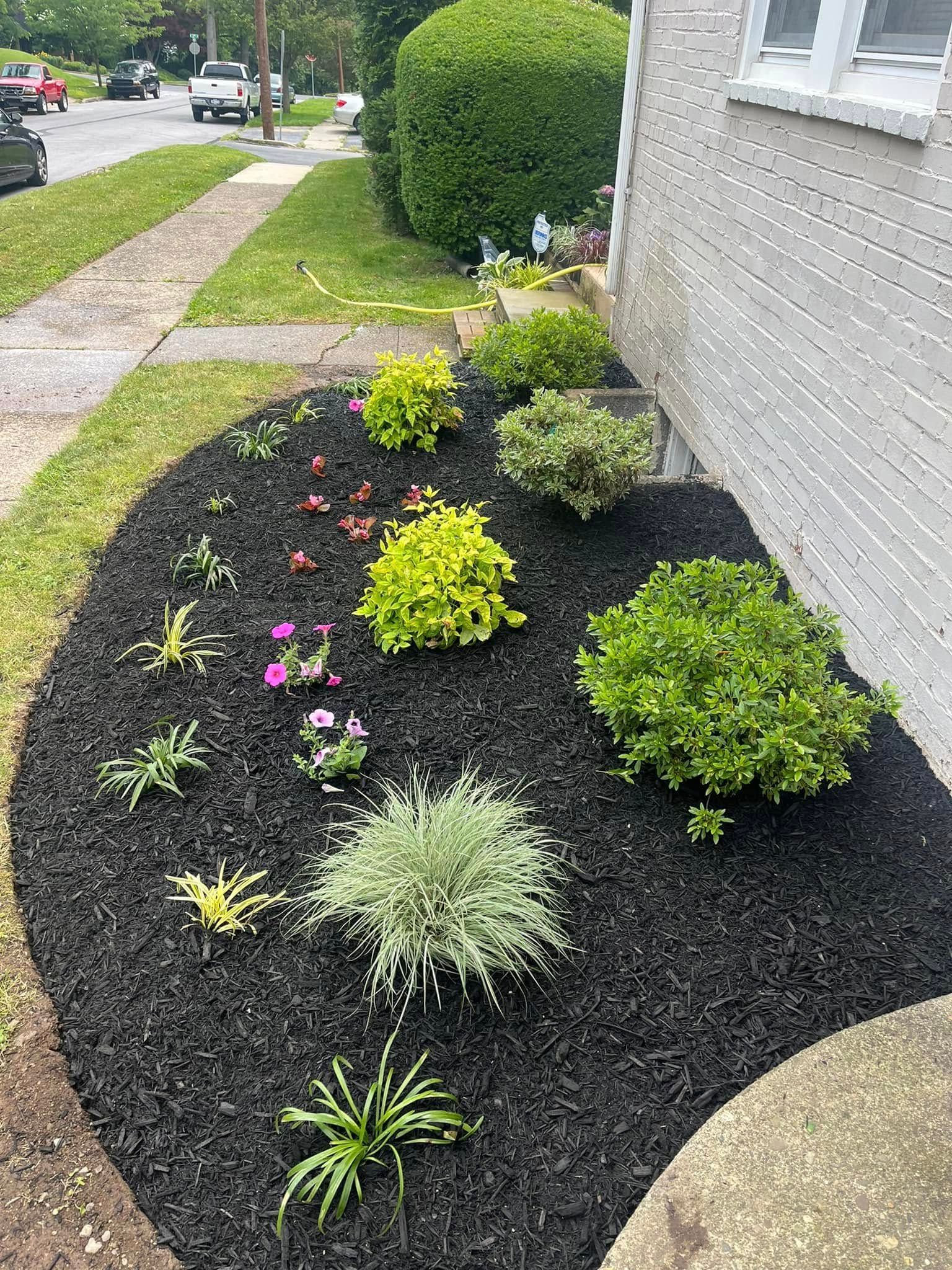 PRIMETIME lawn care and landscaping project - after