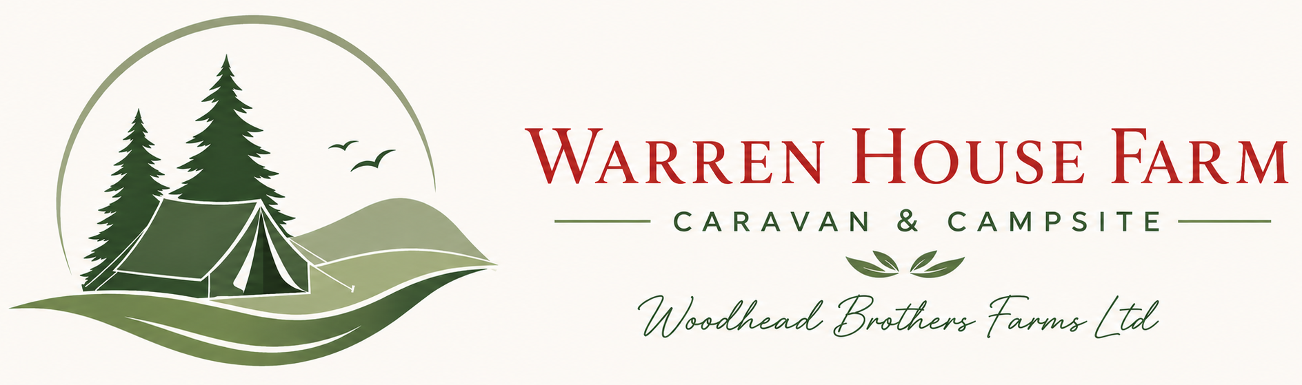 Warren House Farm Caravan & Campsite logo near Dalby Forest, Pickering