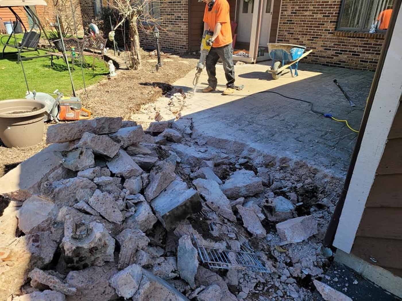 Residential Concrete Demolition Services