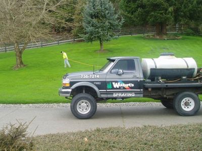 Work Truck, Landscape Spraying Service, A Better Service By Wolbert's Olympic Services Inc., Chehalis, WA