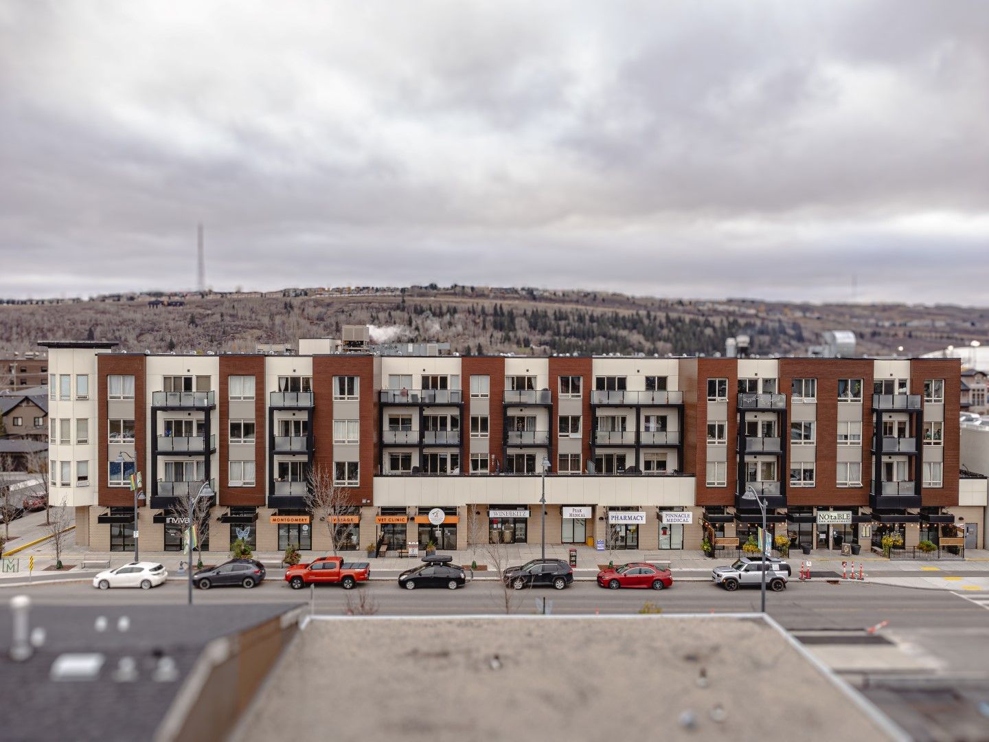 front of Montgomery Place Mall