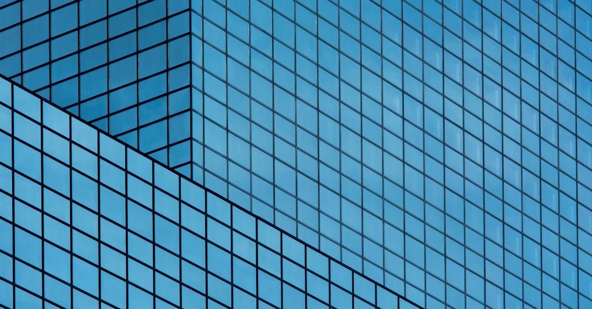 stock image of blue square pattern