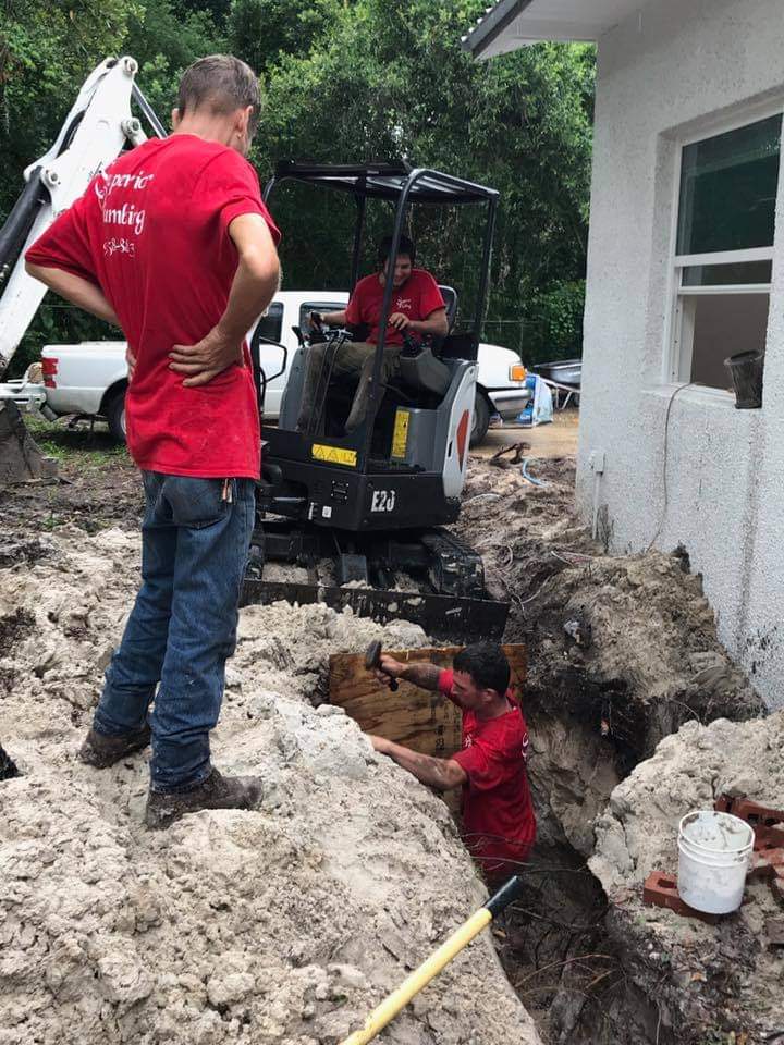 Underground pipe leakage