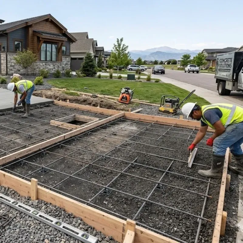 Lafayette concrete driveway reinforcement installation requirements