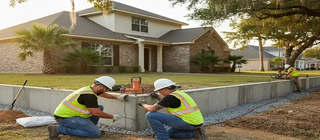 Lafayette concrete experts preventing foundation damage