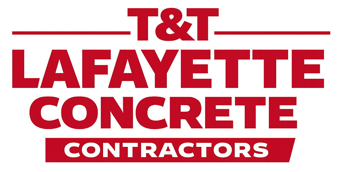 T&T Lafayette Concrete Contractors official logo