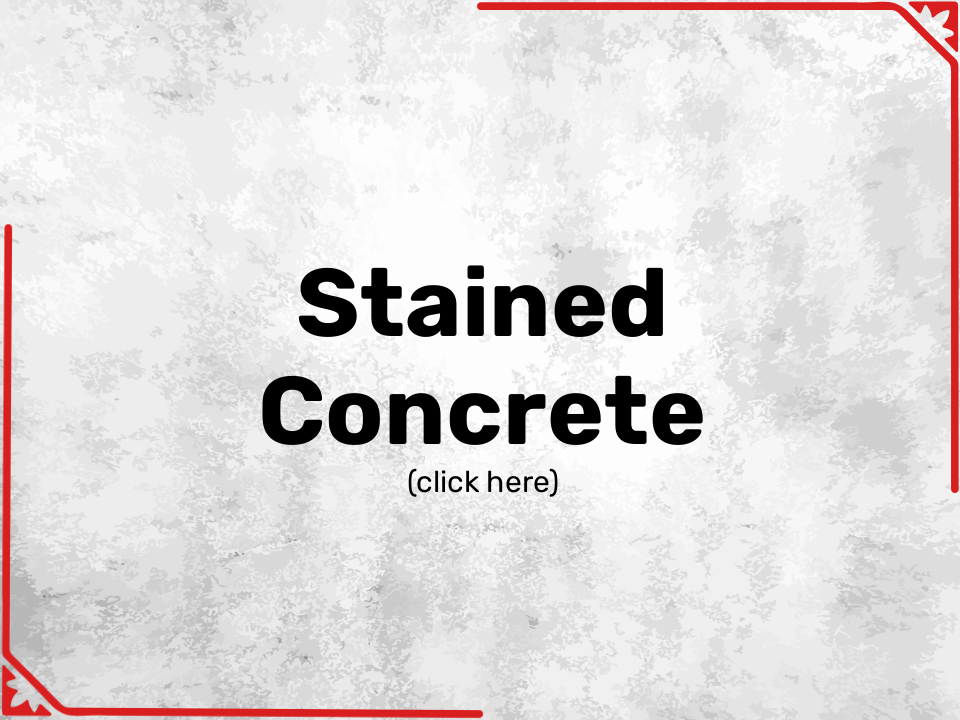 stained concrete