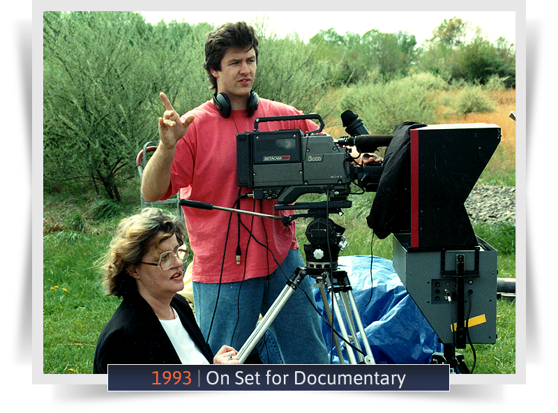 1993: On Set for Documentary
