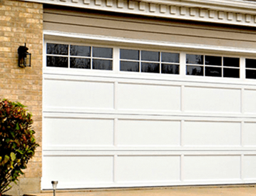 Front view of the newly installed garage doors in Gold Coast