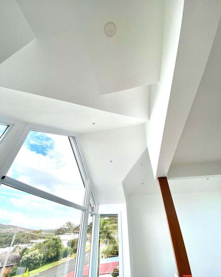 Looking Up At The Ceiling Of A Room With Lots Of Windows — MC Plastering In Raymond Terrace, NSW