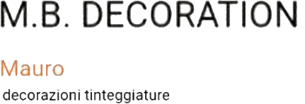 M.B. DECORATION logo