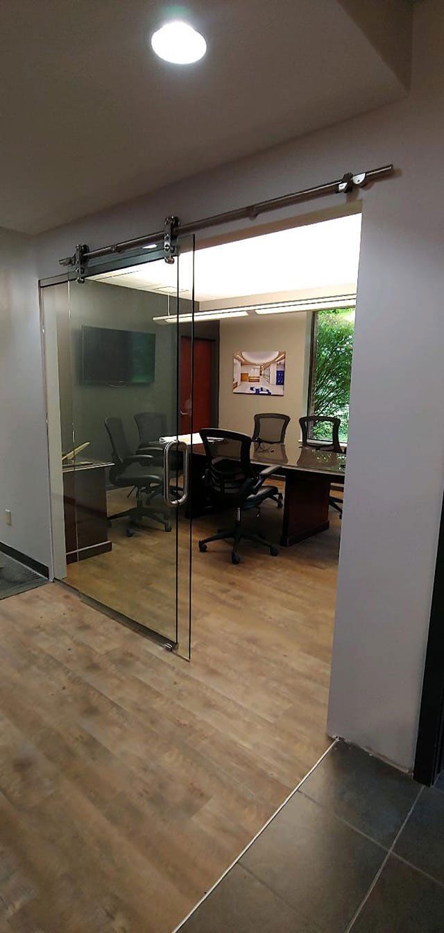Sliding Glass Doors in Local Buffalo, NY Office