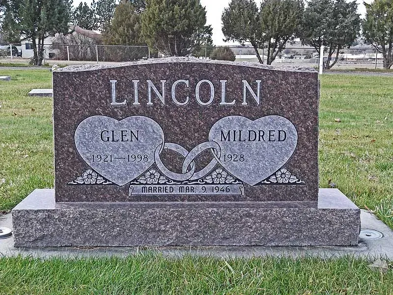 Granite upright monument offered by Mynatt Funeral Home, Inc.