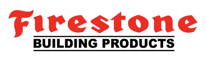 Firestone Building Products logo in red and black.