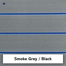 Marine decking colour option: dark grey and cobalt blue