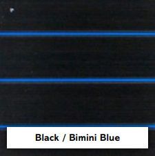 Marine decking colour option: black and cobalt blue