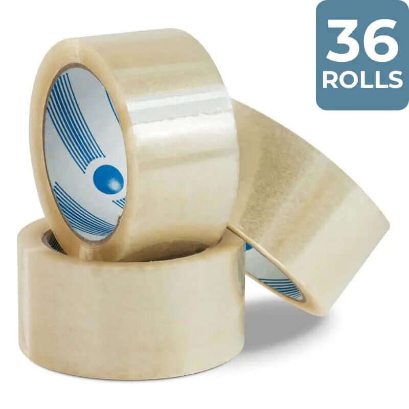 36 Rolls Packing Tape 48 mm x 75 m Clear