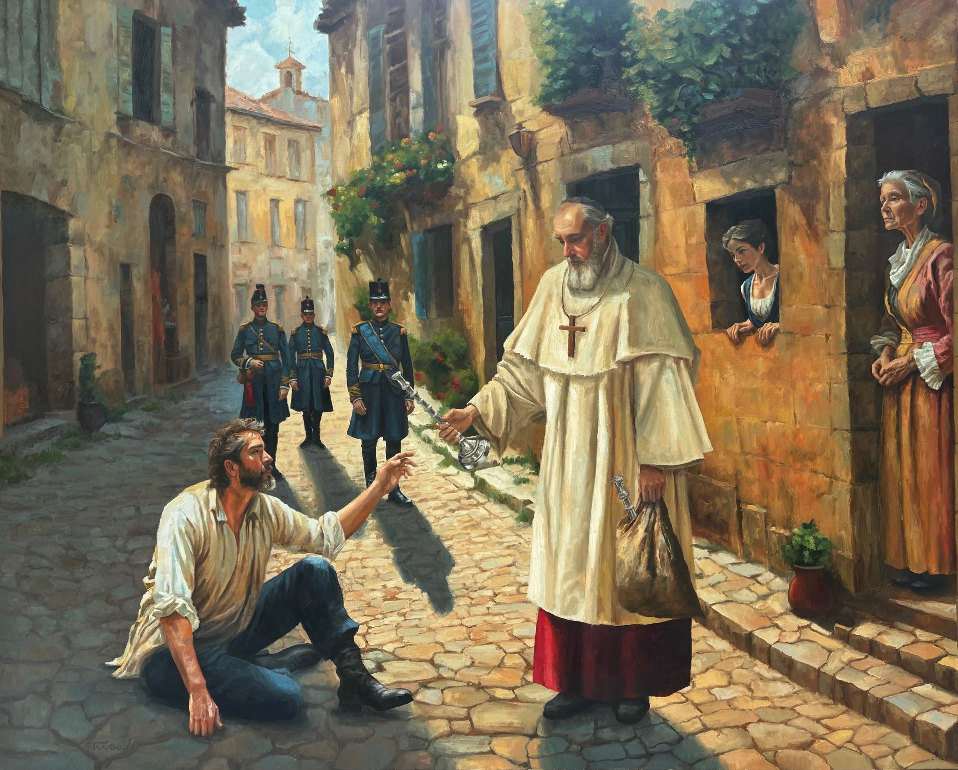 Painting of Les Misérables